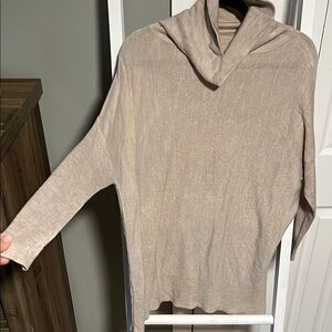 Cozy Cream Cowl Neck Sweater